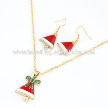 Fashion custom christmas traditional necklace set